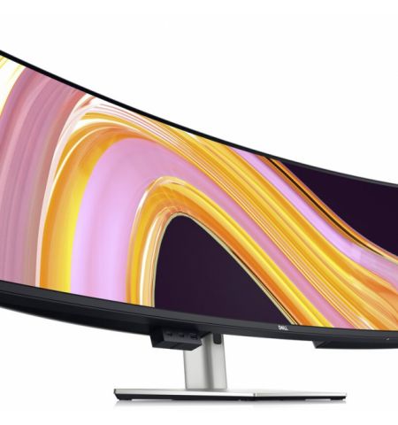 49” DELL IPS LED U4924DW UltraSharp Borderless Black (5ms, 32:9, 1000:1, 350cd, 5120 x 1440, 178°/178°, 2xHDMI, DisplayPort, 2xUSB-C (Power, Data, Video), LAN 2.5GbE (RJ-45), Audio Line-out, Height Adjustment, USB Hub: 4 x USB3.2, VESA)