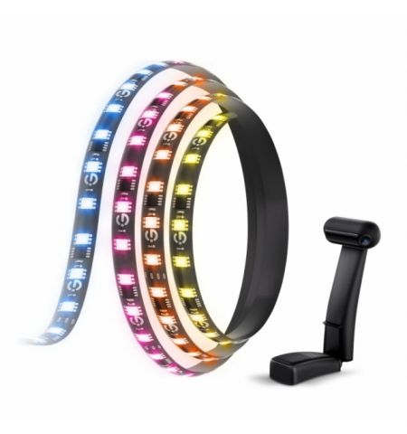 TV Light Strip  GOVEE RGBIC Envisual TV Backlight T2 with Dual Cameras (55”-65”), Wi-Fi + BT, Multicolor, Zonal Color Control, Voice Control, App, Music Mode, No Hub Required, Real-time color matching to enhance your visual experience