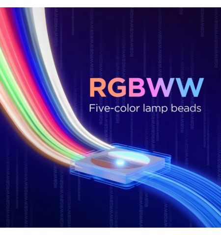 Light Strip  GOVEE RGBICWW LED Strip Light 2 Pro 5m, Protective Coating, Smart Wi-Fi Light Strip, 5-in-1 RGBIC+ Technology, Matter Compatible, Multicolor, Zonal Color Control, App, Voice Control, No Hub Required, 3M Peel-and-Stick, Flexible Installation,  Light Strip  GOVEE RGBICWW LED Strip Light 2 Pro 5m, Protective Coating, Smart Wi-Fi Light Strip, 5-in-1 RGBIC+ Technology, Matter Compatible, Multicolor, Zonal Color Control, App, Voice Control, No Hub Required, 3M Peel-and-Stick, Flexible Installation,