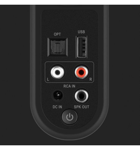 SVEN MC-5 Grey,  2.0 / 2x25W RMS, Bluetooth, RCA, microSD, USB flash, optical input, remote control, All-in-one control panel with touch buttons.