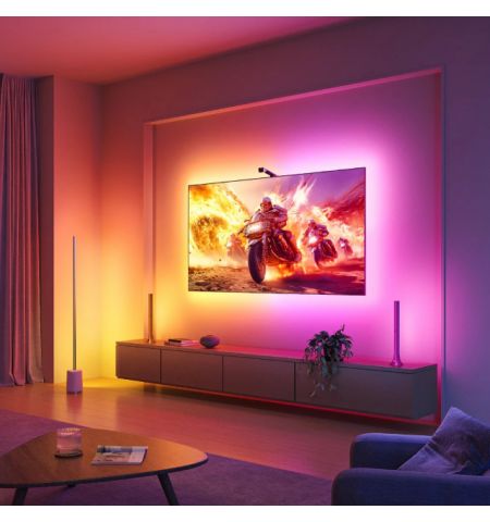 TV Light Strip  GOVEE RGBIC TV Backlight 3 Lite (75”-85”), Wi-Fi + BT, Multicolor, Matter Compatible, Zonal Color Control, Voice Control, App, Music Mode, No Hub Required, Real-time color matching to enhance your visual experience TV Light Strip  GOVEE RGBIC TV Backlight 3 Lite (75”-85”), Wi-Fi + BT, Multicolor, Matter Compatible, Zonal Color Control, Voice Control, App, Music Mode, No Hub Required, Real-time color matching to enhance your visual experience