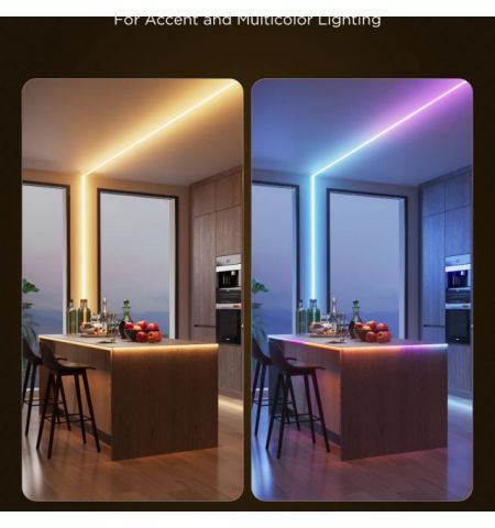 Light Strip  GOVEE RGBICW COB Strip Light Pro 3m, White, Smart Wi-Fi Light Strip, Wi-Fi + BT, Matter Compatible, Multicolor, Zonal Color Control, App, Shape Recognition, No Hub Required, Flexible Installation, AI Lighting Bot Light Strip  GOVEE RGBICW COB Strip Light Pro 3m, White, Smart Wi-Fi Light Strip, Wi-Fi + BT, Matter Compatible, Multicolor, Zonal Color Control, App, Shape Recognition, No Hub Required, Flexible Installation, AI Lighting Bot