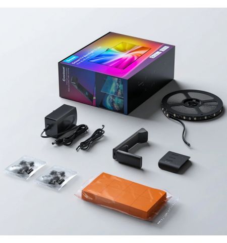 TV Light Strip  GOVEE RGBIC TV Backlight 3 Lite (75”-85”), Wi-Fi + BT, Multicolor, Matter Compatible, Zonal Color Control, Voice Control, App, Music Mode, No Hub Required, Real-time color matching to enhance your visual experience TV Light Strip  GOVEE RGBIC TV Backlight 3 Lite (75”-85”), Wi-Fi + BT, Multicolor, Matter Compatible, Zonal Color Control, Voice Control, App, Music Mode, No Hub Required, Real-time color matching to enhance your visual experience