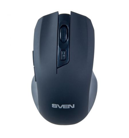 SVEN RX-350W Black Wireless, Optical Mouse, 2.4GHz, 5-buttons,