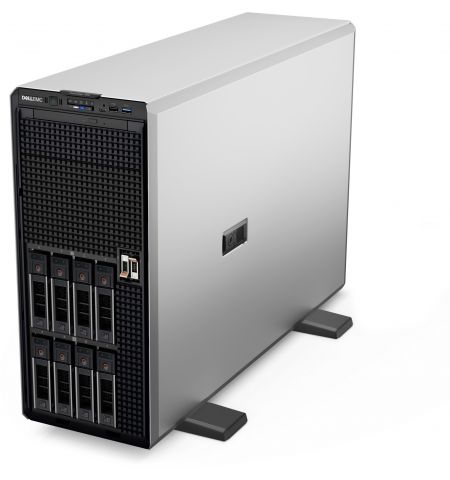 Dell PowerEdge T550 Tower, 1xIntel Xeon Silver 4314 (2.4GHz, 24M, 16C/32T), 2x16GB RDIMM 3200MT/s, 960GB SATA SSD RI, 2x1.2TB HDD SAS ISE 12Gbps 10K (Chassis 16x2.5" SAS/SATA HDD), PERC H355, iDRAC9 Basic, Broadcom 57416 2x10GbE Ports, Intel i350 Quad Por