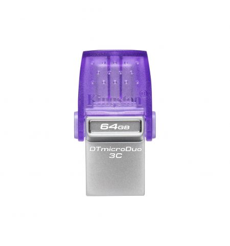 Флеш-накопитель USB Kingston DataTraveler microDuo 3C / USB3.2 / 64ГБ
