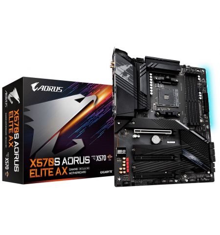 Placa de baza GIGABYTE X570S AORUS Elite AX / AM4 / X570 / DDR4 / ATX