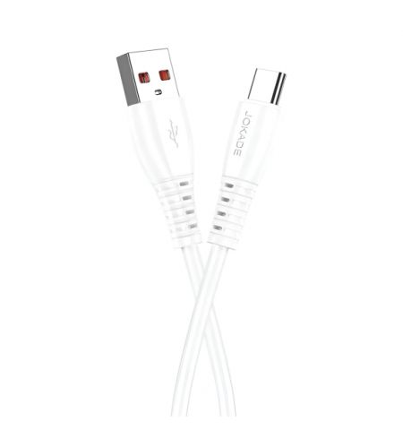 Jokade Кабель USB-A - Type-C 5A 1M JA043, белый