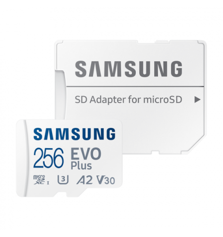 Карта памяти Samsung EVO Plus MicroSDXC, 256Гб (MB-MC256SA/)