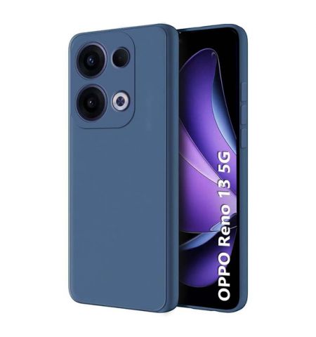 WOO Чехол силиконовый Neo Soft Oppo Reno 13 5G, синий