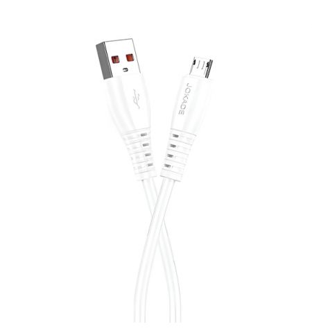 Jokade Кабель USB-A - Micro-USB 5A 1M JA043, белый