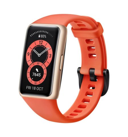 Huawei Band 6, янтарный восход
