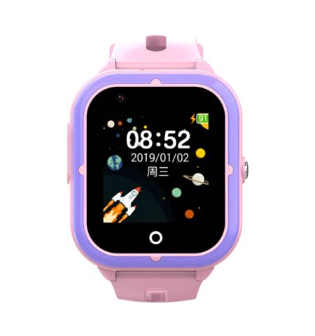 Детские часы Wonlex 4G, CT07S, розовые