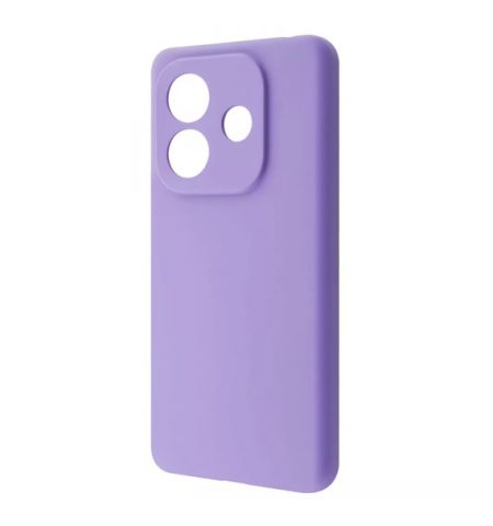 Чехол WOO Case Liquid Silicone Xiaomi Redmi Note 14 5G, фиолетовый