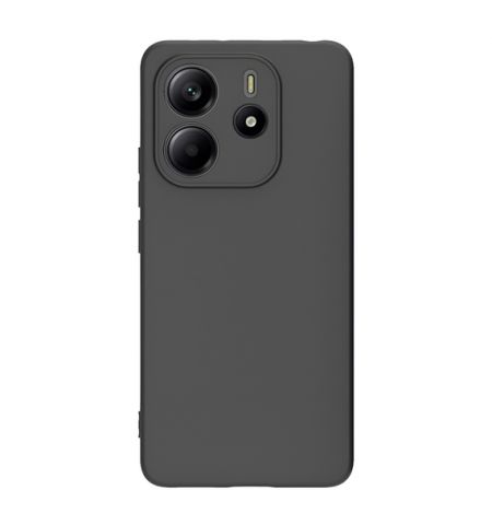 Чехол WOO Case Liquid Silicone Xiaomi Redmi Note 14 Pro 4G, черный