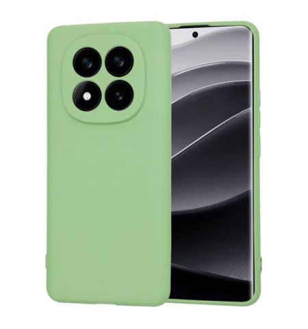 Чехол WOO Case Liquid Silicone Xiaomi Redmi Note 14 Pro 5G, зеленый