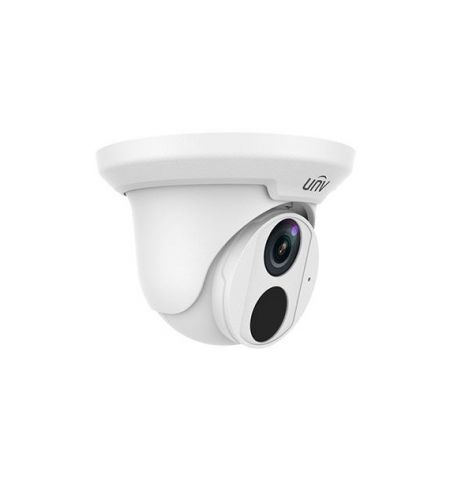 UNV IPC3615ER3-ADUPF28M, Prime-II DOME 5Mp, 1/2.7", фиксированный объектив 2.8мм, ИК до 30м, ICR, 2592x1944 20fps, 2560x1440 30fps, Ultra 265/H.264/MJPEG, три потока, коридорный режим, 120dB WDR, встроенный микрофон, IP67, 3-Axis, LightHunter, DC12V/PoE