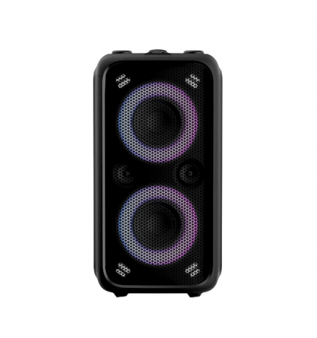 Portable Audio System F&D PA200, 160W, 11.1V/8000mAh, IPX4, TWS, Bluetooth/USB/AUX, 1*Wireless mic