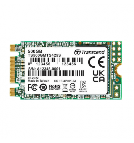 Накопитель SSD Transcend 425S, 500Гб, TS500GMTS425S