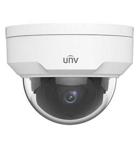 UNV IPC324LR3-VSPF28-D, Easy DOME 4Mp, 1/3" CMOS, фиксированный объектив 2.8мм, ИК до 30м, ICR, 2592x1520:20fps, Ultra 265/H.264/MJPEG, тройной поток, DWDR, IP67&IK10, HLC, светодиод автомобильного класса, 2-Axis, DC12V/PoE