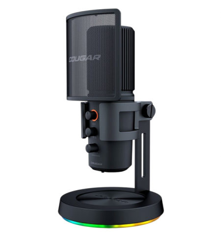 Игровой Микрофон Cougar Screamer-X, Проводной аналоговый, Черный