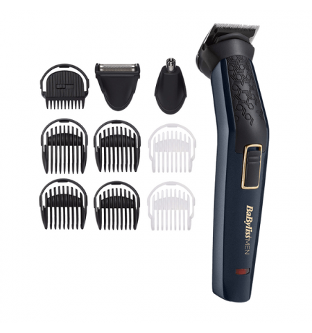 Мужской Триммер BaByliss 8-in-1 Carbon Steel Multi Trimmer MT728E, Чёрный