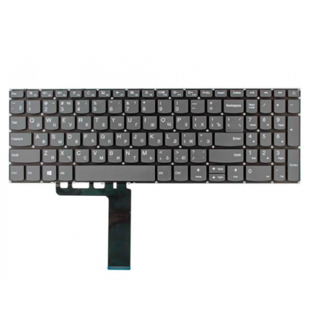 Клавиатура для Lenovo Z510, G500S, G505S, S500, S510, Flex 15, Flex 2-15 ENG/RU Серебристый/Черный.