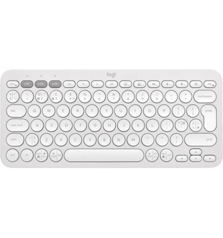 Беспроводная Клавиатура Logitech Pebble Keys2 K380s / Bluetooth / White