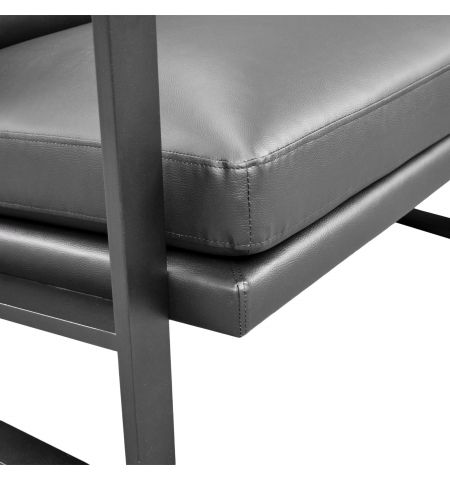 Canapea York 3 Pu Black