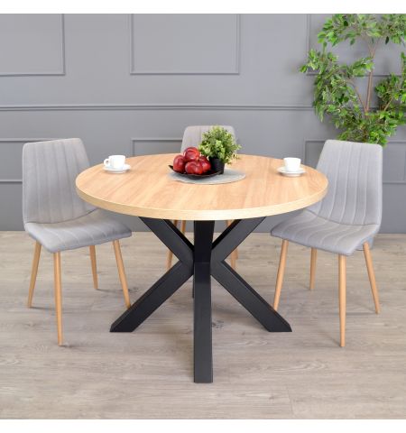 Masă KLEO Sonoma Ø120