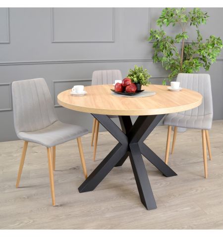 Masă KLEO Sonoma Ø120