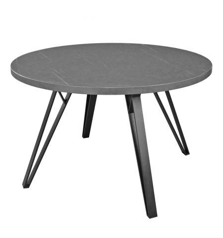 Masă TOKYO Rondo Marmură Neagră Ø130