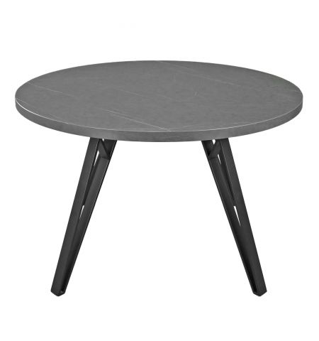 Masă TOKYO Rondo Marmură Neagră Ø130