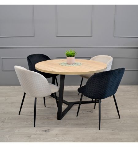 Masă CALIPSO Sonoma Ø120