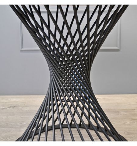 Masă FELICIA Colonial+Black Leg ∅100