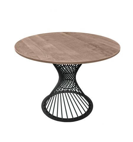 Masă FELICIA Colonial+Black Leg ∅100