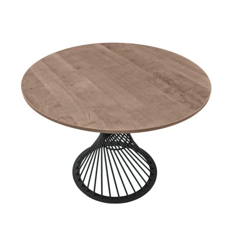 Masă FELICIA Colonial+Black Leg ∅100