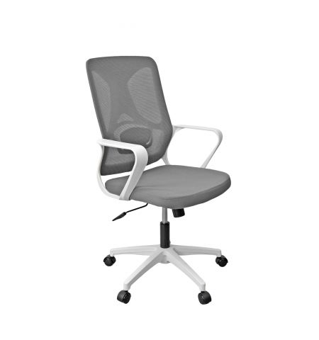 Fotoliu Birou F-20141 A Grey+White Frame