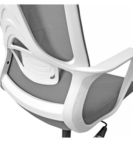 Fotoliu Birou F-20141 A Grey+White Frame