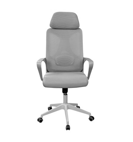 Fotoliu Birou F-20141 B Grey+Grey Frame