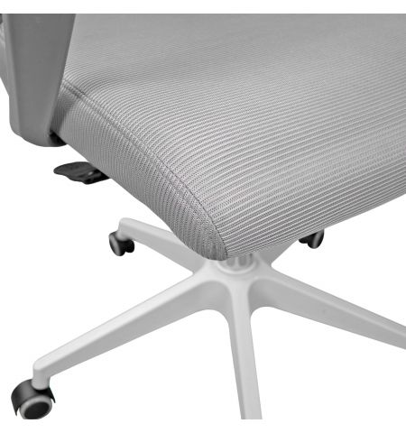 Fotoliu Birou F-20141 B Grey+Grey Frame