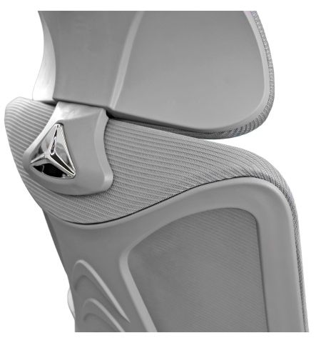 Fotoliu Birou F-20141 B Grey+Grey Frame