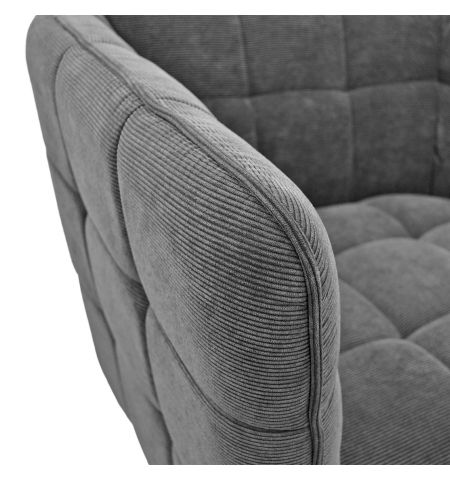 Fotoliu W310g Velvet Dark Grey