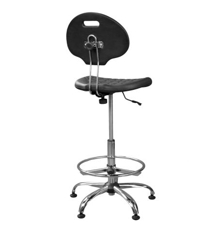 Fotoliu Birou/Recepție LABORANT Gts Ring Base