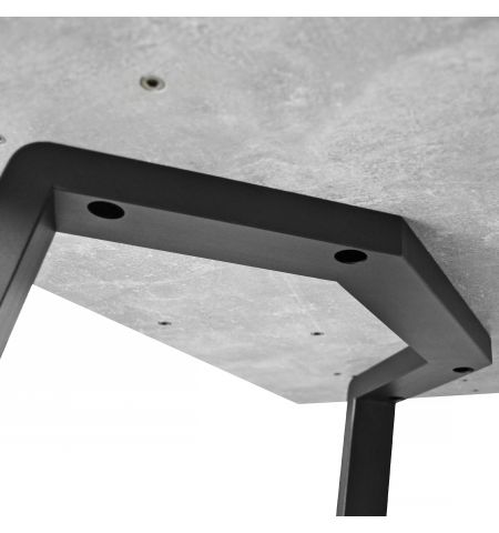 Masă FRIDA Beton+Black Legs 150×80