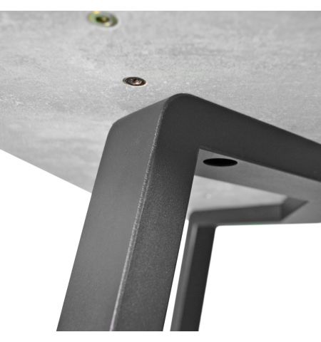 Masă FRIDA Beton+Black Legs 150×80