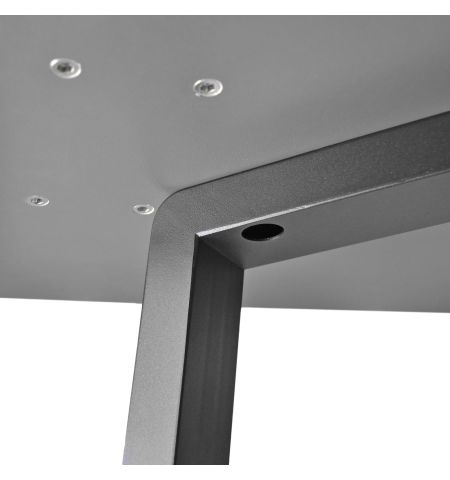 Masă FRIDA Marmură Neagră+Black Legs 150×80