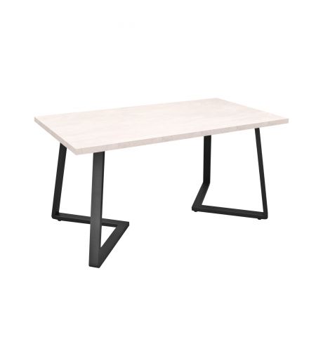 Masă FRIDA Mătase+Black Legs 150×80