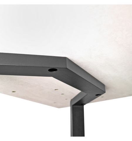 Masă FRIDA Mătase+Black Legs 150×80