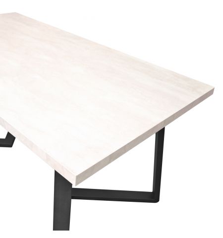 Masă FRIDA Mătase+Black Legs 150×80